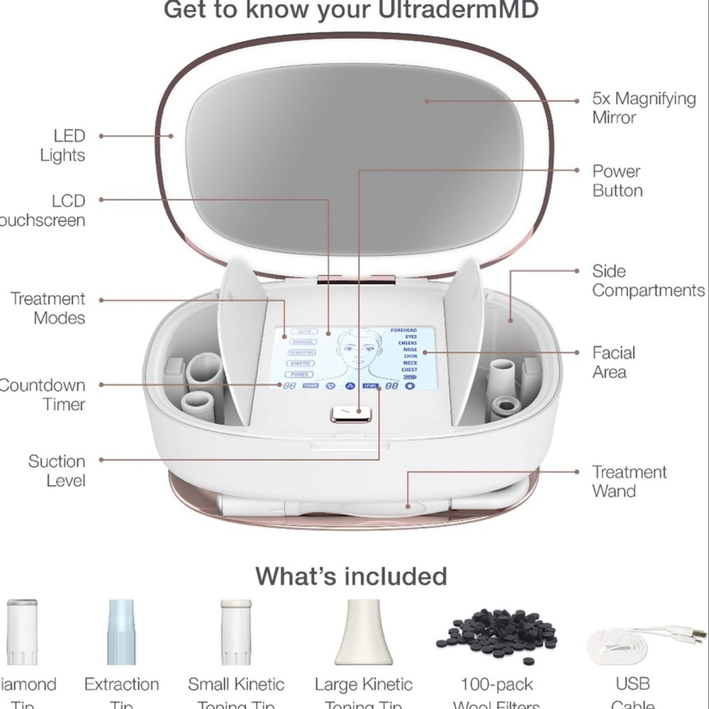 Trophy Skin UltradermMD Microdermabrasion Machine NWT